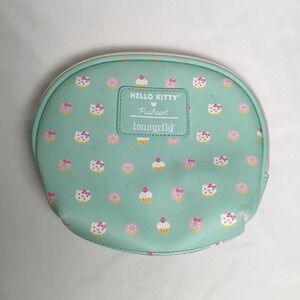 Loungefly x Sanrio Hello Kitty Pusheen Zip Top Mini Donut Bag Wallet Purse